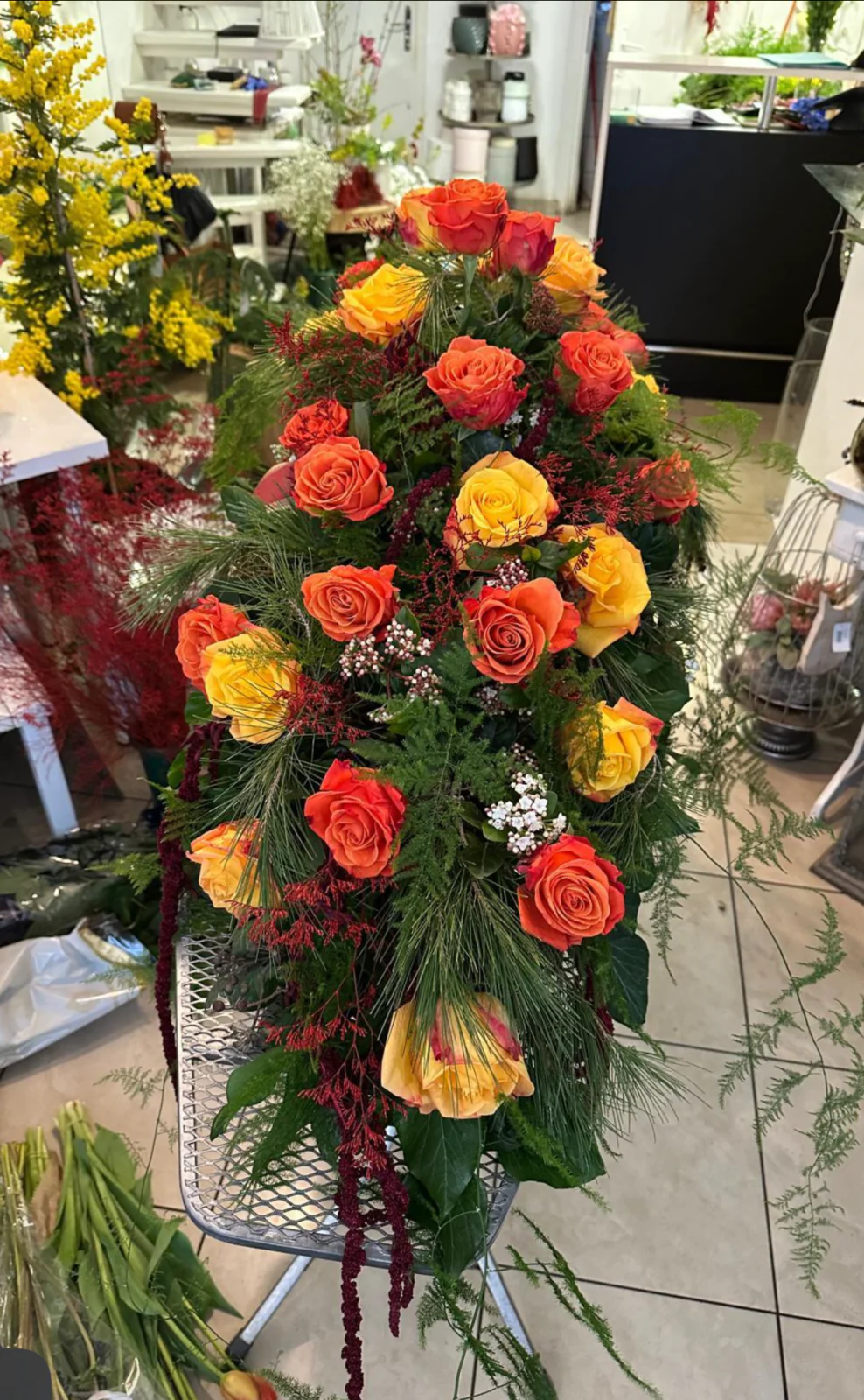 Cvjetni aranžmani  i vijenci - Pogrebno In Memoriam 