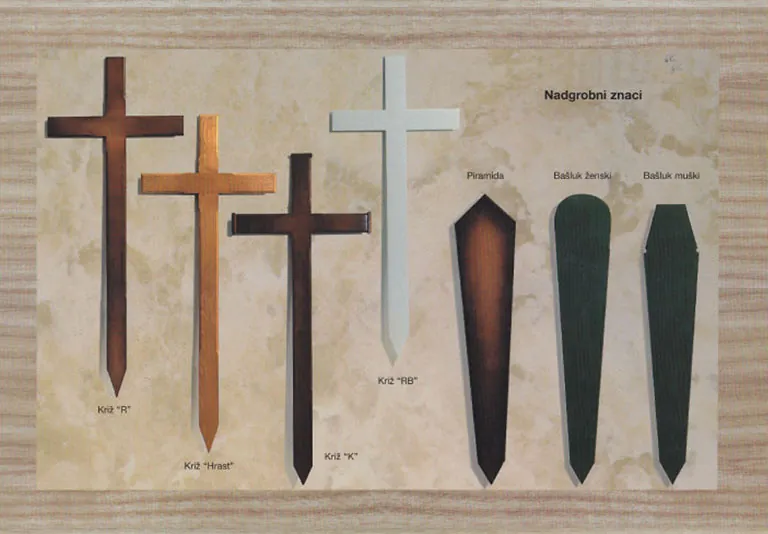 Nadgrobni znakovi - Pogrebno In Memoriam 